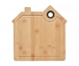 House Shaped Bamboo Chopping Boards - Natural