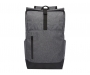Edinburgh 15.6" Roll Up Laptop Backpacks - Grey/Black
