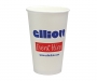Single Walled Barista Paper Cups - 454ml - White
