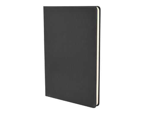 Phantom A5 Lite Soft Touch Notebook - Black
