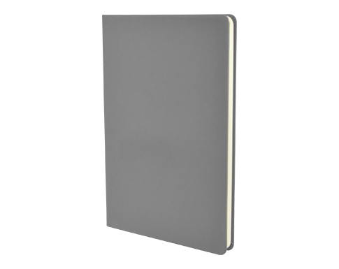 Phantom A5 Lite Soft Touch Notebook - Grey