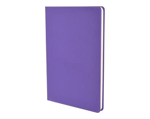 Phantom A5 Lite Soft Touch Notebook - Purple