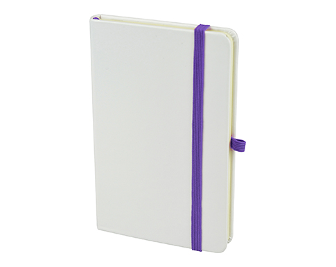 A6 Blanco Notebook With Pocket - Purple