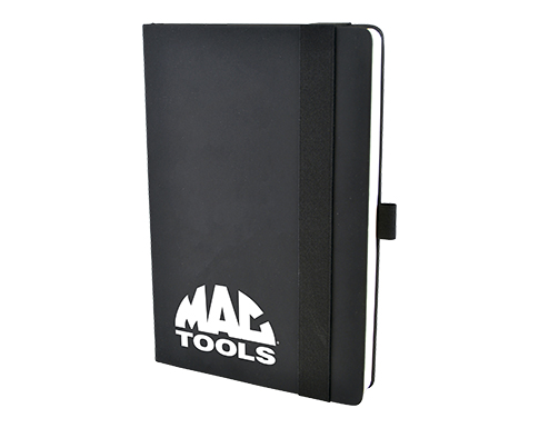 Spectre A5 Maxi Soft Feel Notebooks - Black