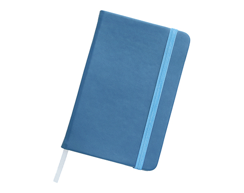 Warwick A6 Soft Feel Notebooks - Light Blue