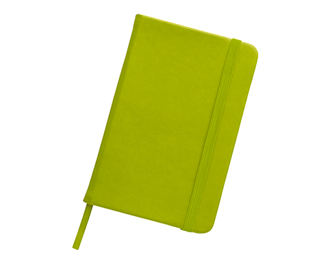 Warwick A6 Soft Feel Notebooks - Lime