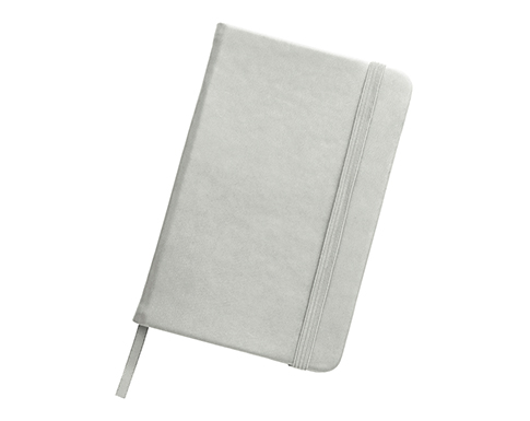 Warwick A6 Soft Feel Notebooks - Silver