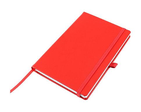 Houghton RPET A5 Casebound Notebooks - Red