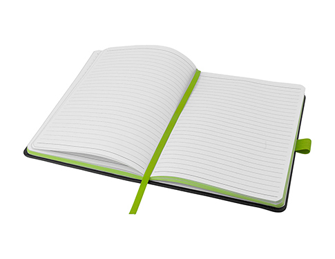 A5 Colour Sharp Notebooks - Lime Green