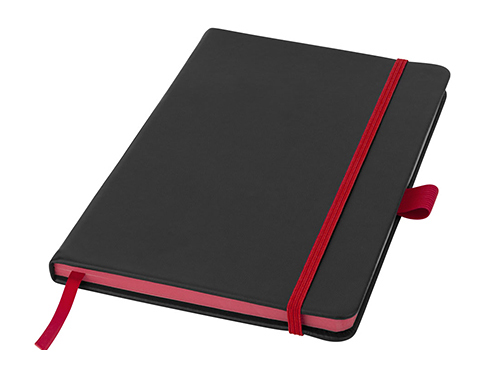 A5 Colour Sharp Notebooks - Red