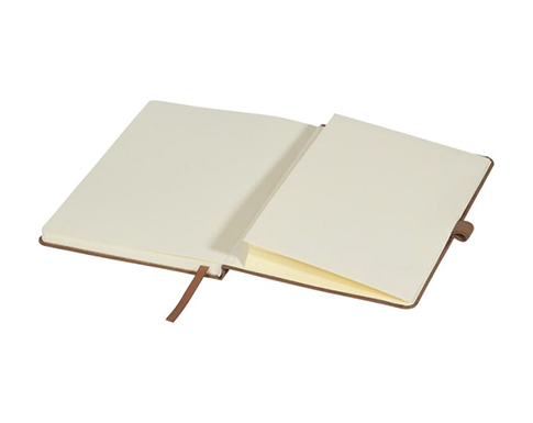 Banbury A5 Suede Notebook With Pocket - Brown