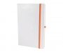 A5 Blanco Notebook With Pocket - Orange