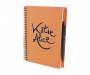 Seville A5 Recycled Notebook & Pens - Orange