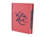 Seville A5 Recycled Notebook & Pens - Red