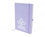 Phantom A5 Soft Feel Notebooks With Pocket - Pastel Purple