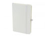 A6 Blanco Notebook With Pocket - White