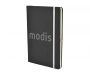 A5 Bronte Soft Touch Notebooks With Pocket - White