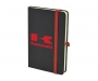 Bronte A6 Soft Touch Notebook With Pocket - Red