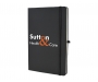 A5 Antibac Soft Feel Notebooks With Pocket - Black