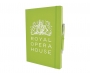 Inspire A4 Soft Feel Colour Notebook & Pen - Lime Green