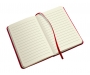 Warwick A6 Soft Feel Notebooks - Red