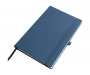 Albury Deluxe Silk Stone Paper Recycled A5 Notebooks - Mid Blue