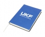 A5 Liberty Soft Feel Notebook With Pocket - Blue