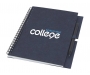 Lisburn A5 Wirebound Eco Cardboard Notebook With Pencil - Navy