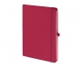 Emotion A5 Luxury Soft Feel Notebook With Pocket - Magenta