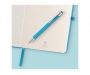 Emotion A5 Luxury Soft Feel Notebook With Pocket - Pastel Blue