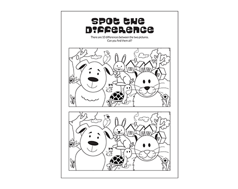 A5 Activity Colouring Books - Pets