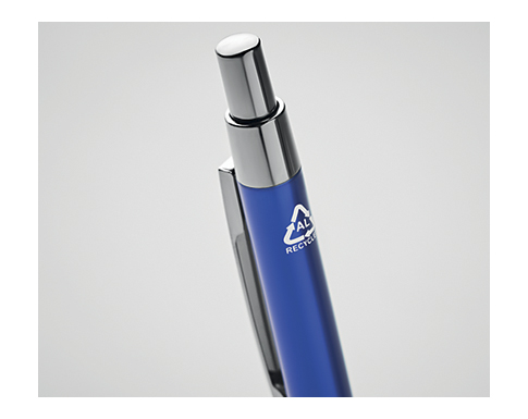 Jupiter Recycled Aluminium Pens - Royal Blue