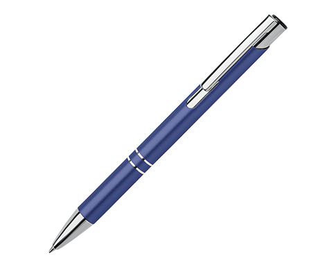 Excel Recycled Aluminium Pens - Royal Blue