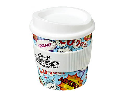 ColourBrite 250ml Americano Primo Grip Vending Take Away Mugs - White