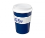 Americano Medio Grip 325ml Take Away Mugs - Blue / White