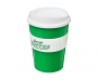 Americano Medio Grip 325ml Take Away Mugs - Green / White