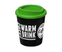 Americano Espresso 250ml Take Away Mugs - Black / Green