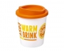 Americano Espresso 250ml Take Away Mugs - White / Orange