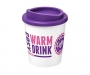 Americano Espresso 250ml Take Away Mugs - White / Purple