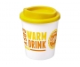Americano Espresso 250ml Take Away Mugs - White / Yellow