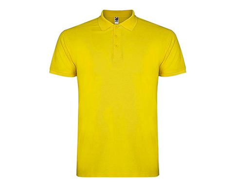 Roly Star Kids Polo Shirts - Yellow