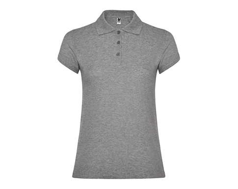 Roly Star Womens Polo Shirts - Grey