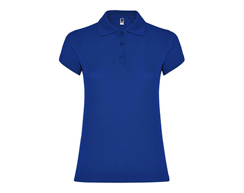 Roly Star Womens Polo Shirts - Royal Blue