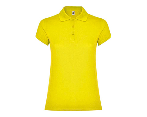 Roly Star Womens Polo Shirts - Yellow