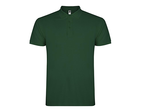 Roly Star Polo Shirts - Bottle Green