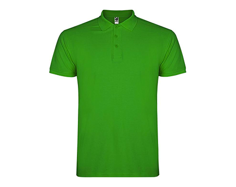 Roly Star Polo Shirts - Grass Green