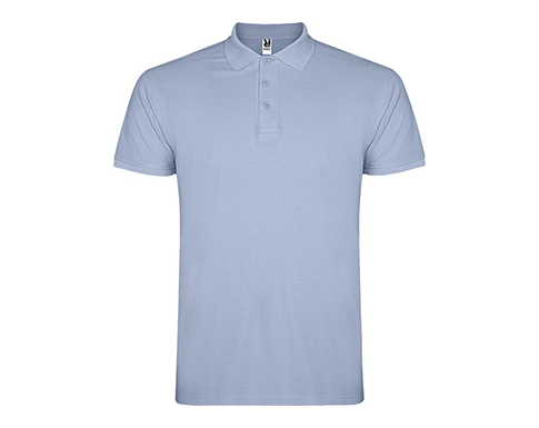 Roly Star Polo Shirts - Zen Blue