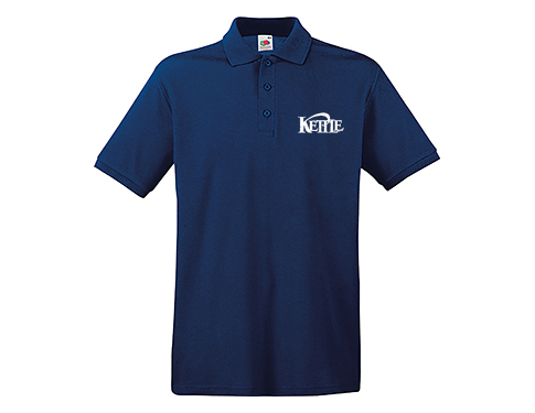 Fruit Of The Loom Premium Polo Shirts - Navy