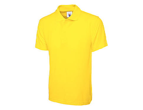 Uneek Classic Polo Shirts - Yellow