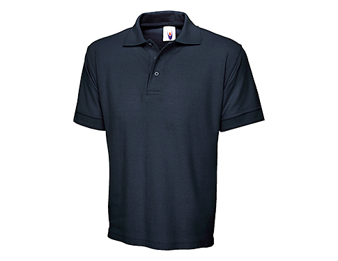 Uneek Premium Polo Shirts - Navy